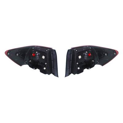 Rareelectrical - New Pair Of Outer Tail Lights Compatible With Subaru Wrx Sedan 2012-13 Su2819101 84912Fg120 - Image 1
