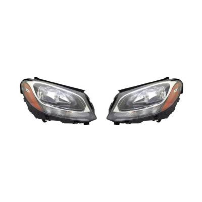 Rareelectrical - New Pair Of Headlights Fits Mercedes Benz C300 2015-2016 205-906-72-02 Mb2502220 - Image 3