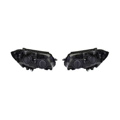 Rareelectrical - New Pair Of Headlights Fits Mercedes Benz C300 2015-2016 205-906-72-02 Mb2502220 - Image 1