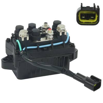 Rareelectrical - New 12V Relay Compatible With Yamaha Outboard Marine F-150 Hp 2004-2009 63P-81950-00-00 63P819500000 - Image 2