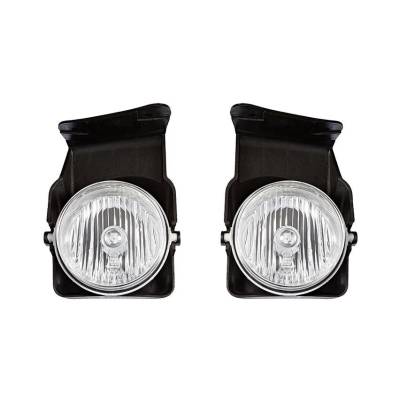 Rareelectrical - New Pair Of Fog Light Compatible With Gmc Sierra 1500 Hd 2003 15190985 15190984 Gm2593128 Gm2592128 - Image 2