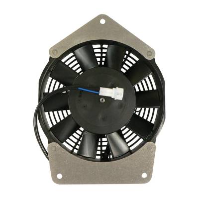 Rareelectrical - New 12 Volt Radiator Fan Fits Yamaha Atv Kodiak 400 4Wd Yfm400fa 5Gh124050000 - Image 2