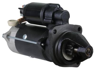 Rareelectrical - New 12V 10T Cw Starter Motor Compatible With Case Tractor 85C 95C 95N 4-274 Diesel 47132888 - Image 3