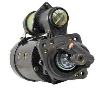 Rareelectrical - Starter Compatible With Case Wheel Loader W14b W14h Cdc 6-590 Diesel A169694 10461257 10461525 - Image 2