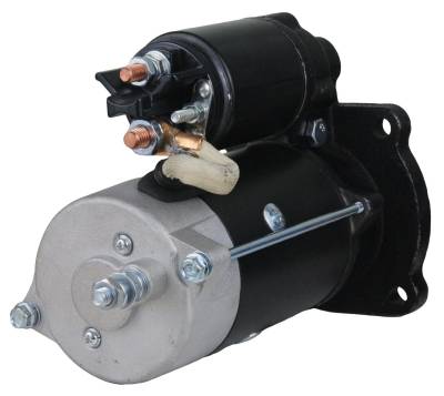 Rareelectrical - New Starter Motor Compatible With Landini Tractor Cabinto Foot Step Fermec Backhoe Loader 640B 760 - Image 2