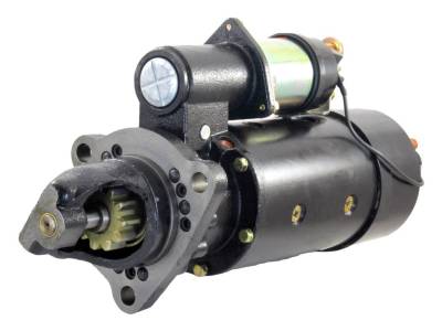 Rareelectrical - New 24V 11T Cw Starter Motor Compatible With International Truck Paystar Unitstar - Image 2