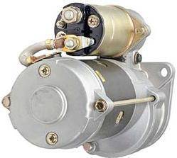 Rareelectrical - New 24V Starter Motor Compatible With Consolidated Diesel 10455500 1998488 10455502 10461283 - Image 1