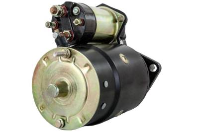 Rareelectrical - New Starter Motor Compatible With Austin Western Roller 10-12T 10-14T 12-14T Ihc Uv-266 304 345 - Image 2