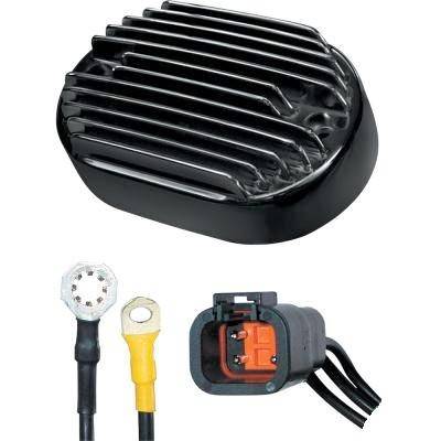 Rareelectrical - New Voltage Regulator Compatible With Harley Davidson 2001-2006 Twin Cam 88 Softail 74610-01 - Image 1