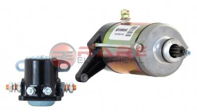Rareelectrical - High Performance Yamaha Xjr1300 Xj1200 OEM Starter Motor Compatible With 36Y-81800-10-00 - Image 2