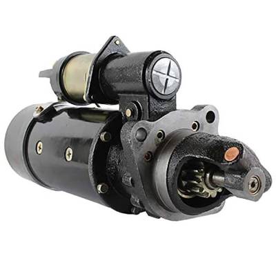 Rareelectrical - New Starter Motor Compatible With Massey Ferguson Combine 0R2188 0R4264 3T2648 8C3646 12V 12T - Image 2