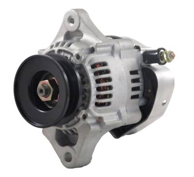 Rareelectrical - New 40 Amp Chevy Mini Alternator Compatible With 8162 Type Denso Street Rod Race 1-Wire Richmond - Image 3