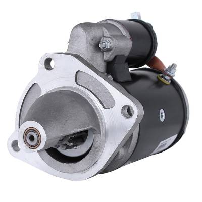 Rareelectrical - New Starter Motor Compatible With Case Massey Ferguson Tractor Mf-130 4-107 26215B 26215C 26215D - Image 2