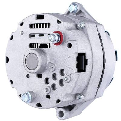 Rareelectrical - New Delco Type Single 1 One Wire Self Energizing Se Alternator Compatible With 12 Volt 63 Amp - Image 3