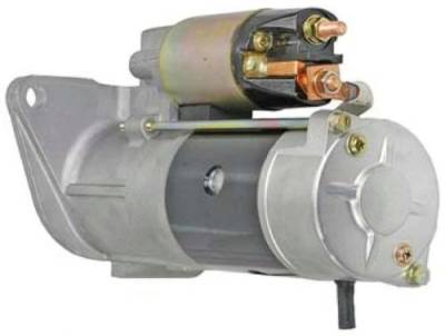Rareelectrical - New Starter Motor Compatible With Industrial Engines Mitsubishi 4D31 4D32 Me049186 M8t60271 , - Image 1