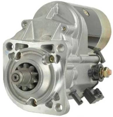 Rareelectrical - New 24V 10T Cw Starter Industrial Engines Compatible With Caterpillar Perkins 1000 228000-1831 - Image 1