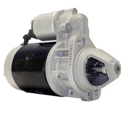 Rareelectrical - New Starter Motor Compatible With Lombardini Engine Lda100 Lda96 Lda97 11.130.399 11.130.885 - Image 1