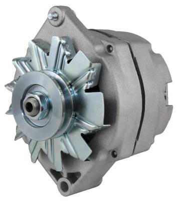 Rareelectrical - New Alternator Compatible With International Truck All Models Prior 1971 152 266 304 345 391 - Image 2