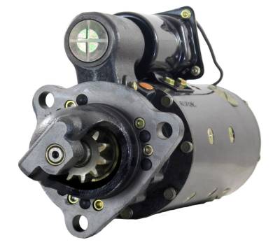 Rareelectrical - New 24V Ccw Starter Motor Compatible With Caterpillar Engine Marine 3508 3512 3516 1109799 - Image 2