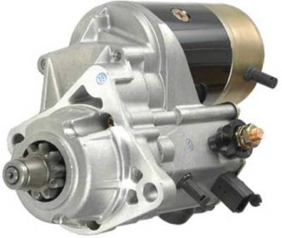 Rareelectrical - New 24V Starter Motor Compatible With John Deere 4045 Engine 128000-8301 128000-8302 128000-8303 - Image 2