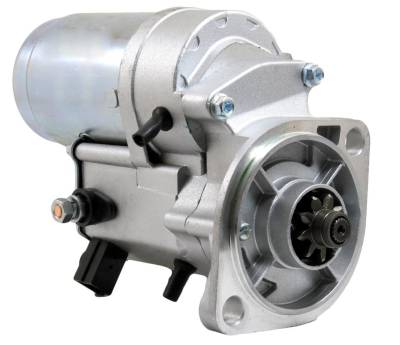 Rareelectrical - New Starter Motor 12V 9T Cw Compatible With Liugong Excavator 908C W/B3.3 Cummins Engine - Image 2