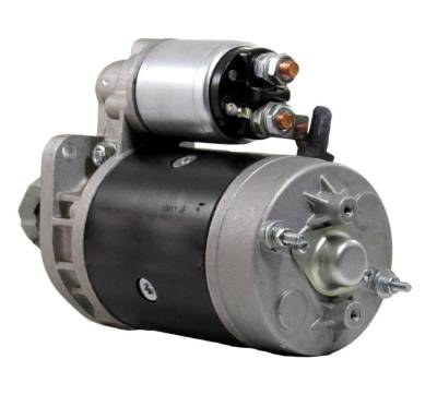 Rareelectrical - New Starter Motor Compatible With Deutz Tractor D5206 D5506 D6006 D6206 0-001-359-027 0-001-358-026 - Image 1