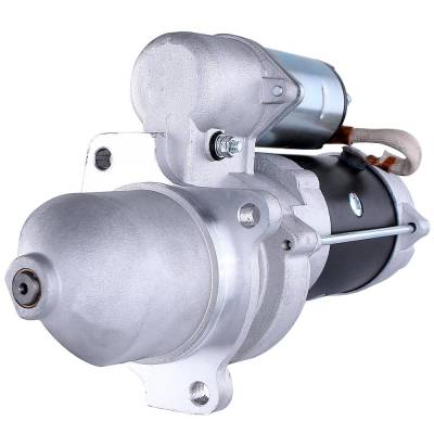 Rareelectrical - Starter Motor Compatible With Clark Skid Steer 1600 643 743 743B 753 10461445 6630182 6649676 - Image 2