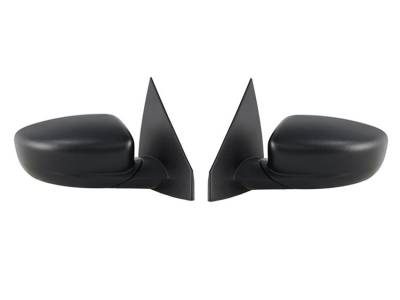Rareelectrical - New Pair Door Mirror Compatible With Dodge Dart 2013-2016 Non-Powered 68086506Ag Ch1321362 - Image 2