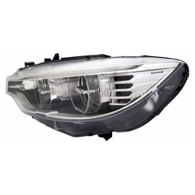 Rareelectrical - New Left Side Headlights Compatible With Bmw 428I Base Plastic Led Bulb High And Low Beam Included - Image 5