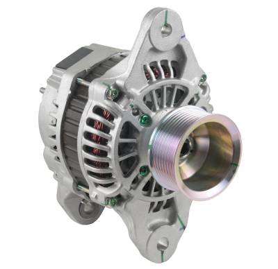 Rareelectrical - 24V 80A OEM Alternator Compatible With Mitsubishi Volvo Engines D11b1 D9a2c D9a2k 3587218 - Image 3