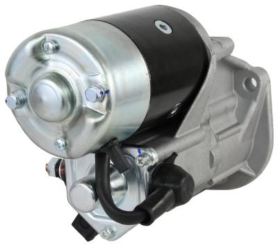 Rareelectrical - New 12V Cw 10 Tooth 2.7Kw Starter Motor Compatible With Asv Scat Track Perkins Engine Mp10237 - Image 1