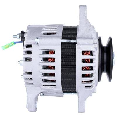 Rareelectrical - New 12V 50A Alternator Compatible With Mahindra Tractor 2810 Hst 3510 4100 1500-664-0100 - Image 2