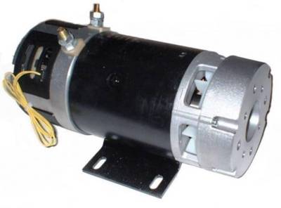 Rareelectrical - New 24 Volt Clockwise 3 Pulley Hydraulic Motor Compatible With Savery Haldex Barnes Applications By - Image 1