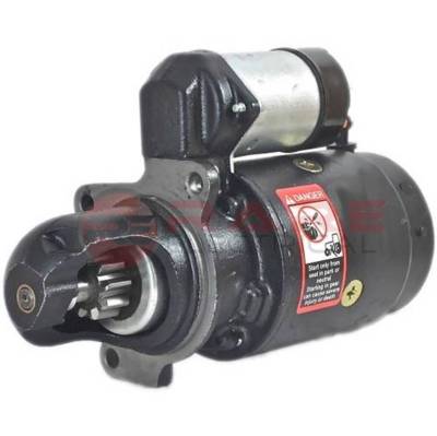Rareelectrical - New Starter Motor Compatible With Hyster Crane Ke-100 Kerry Krane Continental 1107204 1107295 - Image 2