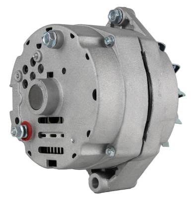 Rareelectrical - New Alternator Compatible With 10Si Delco 1 Wire Self Energizing Hookup 50 Amp 24 Volt Se24vv - Image 1