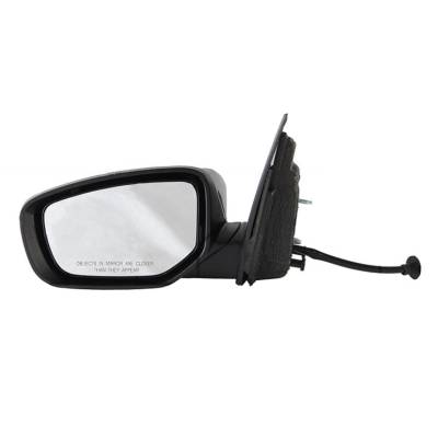 Rareelectrical - New Left Door Mirror Compatible With Dodge Dart 2013 2014 2015 2016 Powered No Heat 10 Heads 3 Pins - Image 1