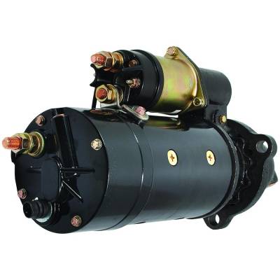 Rareelectrical - New 12 Tooth 24 Volt Starter Compatible With Applications By Part Number 3675191Rx 10461410 10479022 - Image 2