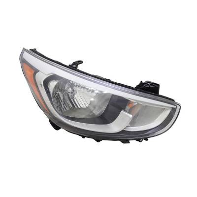 Rareelectrical - New Passenger Headlight Fits Hyundai Accent 17 921021R710 Hy2503192 92102-1R710 - Image 2