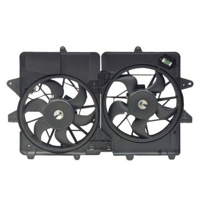 Rareelectrical - New Dual Radiator And Condenser Fan Compatible With Ford Escape Hybrid Sport 2005-2012 5M6z8c607ah - Image 2