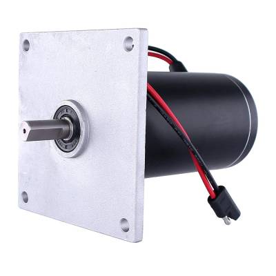 Rareelectrical - New Salt Spreader Motor Compatible With Buyers Tgsuvpro Tgsuv Tailgate Salt Spreaders Reversible - Image 1