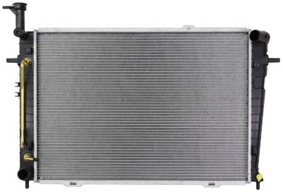 Rareelectrical - New Radiator Assembly Compatible With Hyundai 05-06 Tucson W/ Manual A/C Hy3010151 Cu2786 2567 - Image 2