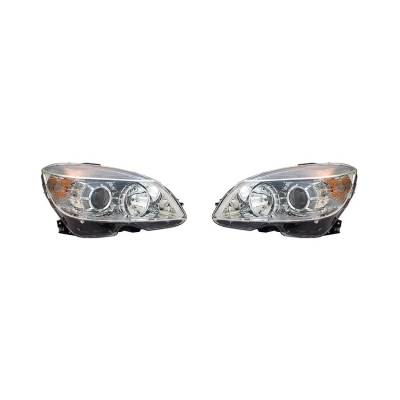 Rareelectrical - New Pair Of Headlight Fits Mercedes Benz C230 2008-2009 Mb2503163 204-906-56-03 - Image 2