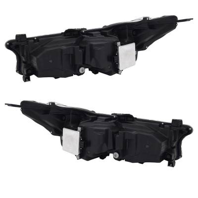 Rareelectrical - New Pair Of Headlights Compatible With Acura Mdx A-Spec Sport Utility 4-Door 3.5L 2019 2020 By Part - Image 3