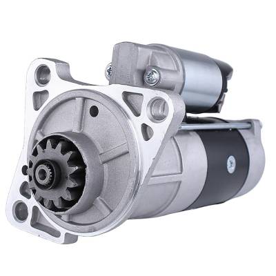 Rareelectrical - New Starter Motor Compatible With Kobelco Sk210-Iv M3t57575 Me019911 859353 M003t57575 M003t57575zc - Image 2