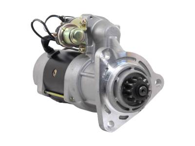 Rareelectrical - New 12V 12T Starter Motor Compatible With 97 98 99 00 01 02 Volvo Truck Vnl 8200186 20520903 8200186 - Image 2
