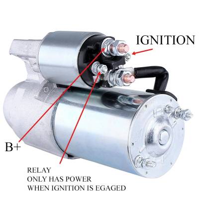 Rareelectrical - New Starter Motor Compatible With 85-86 Omc Marine Engine 4.3L 6Cyl 262Ci 323-677 10096 30460 - Image 5