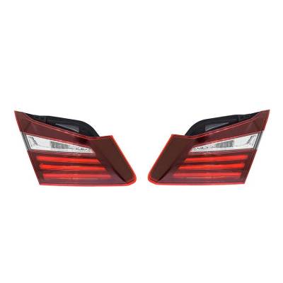 Rareelectrical - New Inner Pair Tail Light Compatible With Honda Accord 2016-2017 Ho2802109 34150-T2a-A21 - Image 2