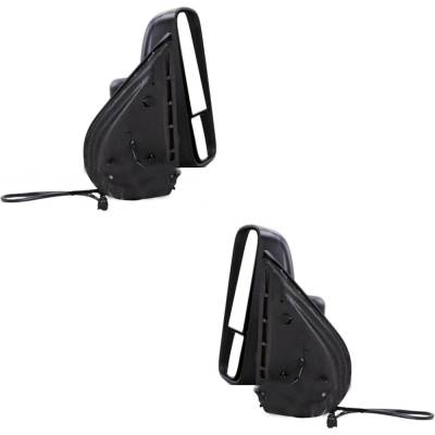 Rareelectrical - New Pair Of Mirror Compatible With Chevrolet Silverado 1500 Base Standard Cab Pickup 2-Door 4.3L - Image 3