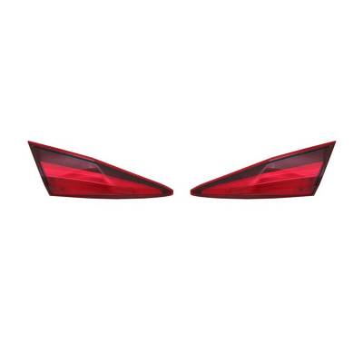 Rareelectrical - New Pair Of Inner Tail Lights Compatible With Honda Civic 2016 Ho2802112 34150-Tba-A01 34155Tbaa01 - Image 2