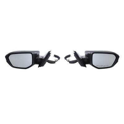 Rareelectrical - New Pair Door Mirrors Compatible With Honda Civic 2016 Non-Heated 76201Tbaa11zf Ho1321283 - Image 2
